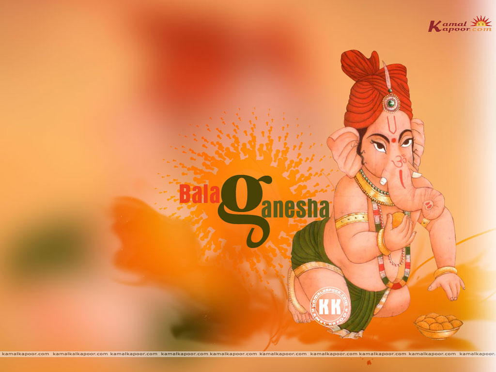 Forms of Ganesha Wallpaper